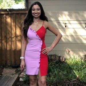 BRAND NEW PINK/RED Dress